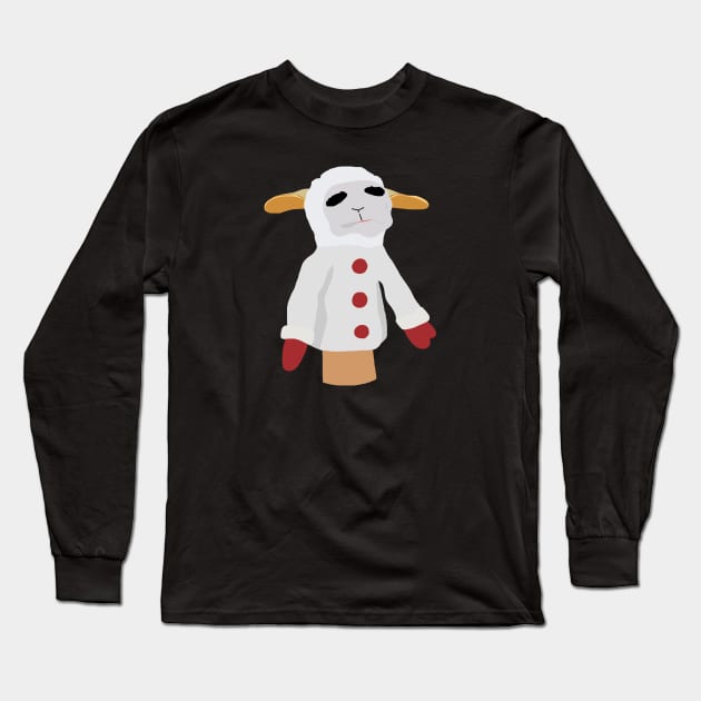 Lamb Chop Long Sleeve T-Shirt by ElviaMontemayor